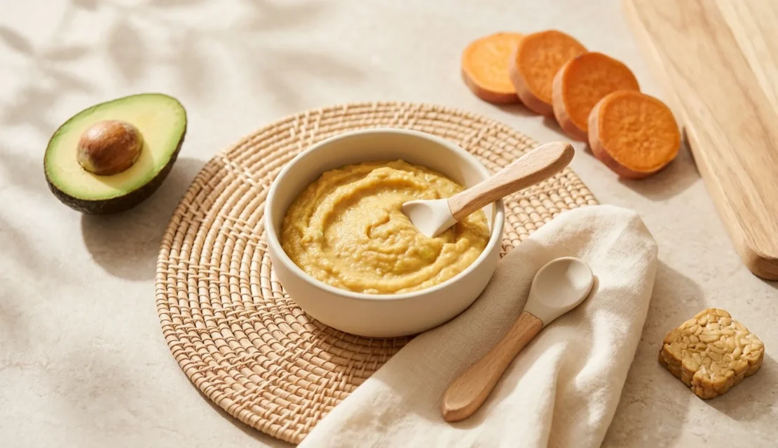 2. sweet-potato-tempeh-avocado-mash-mpasi-bayi_www.appletreebsd.com