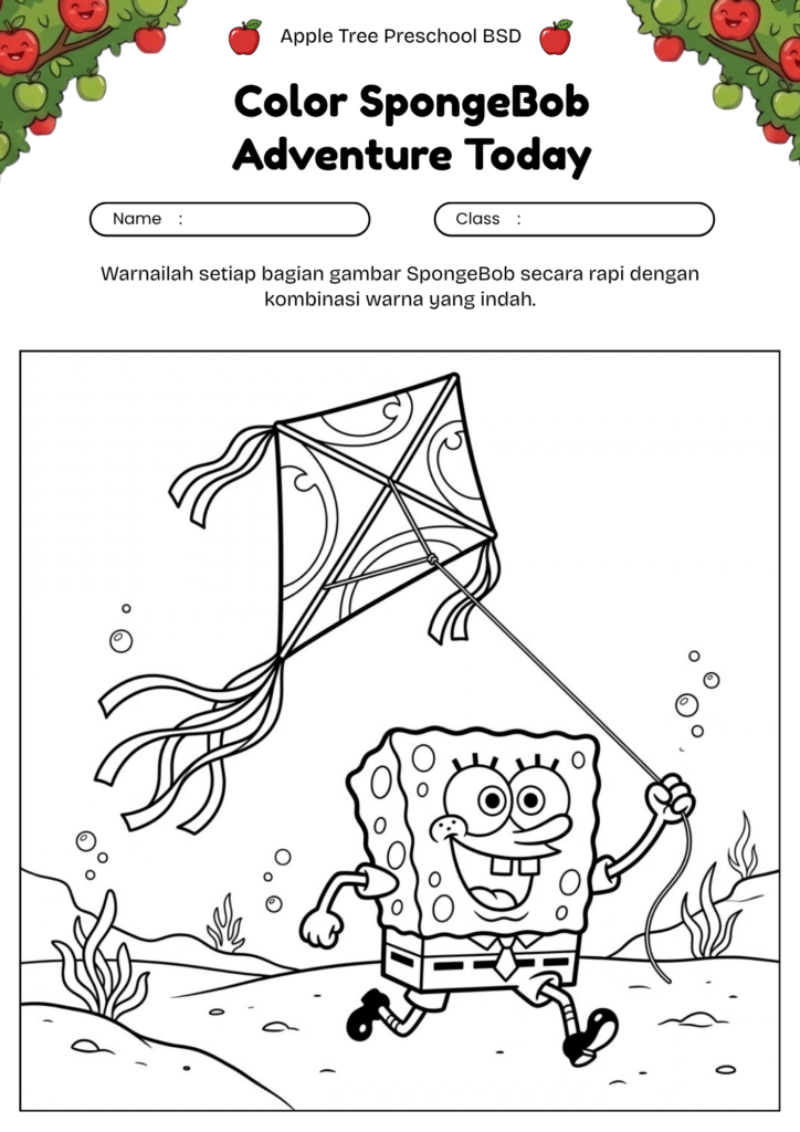 20-mewarnai-spongebob-layang-layang-kite-coloring-page