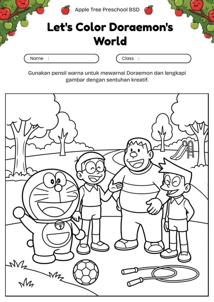 20_gambar_mewarnai_doraemon_dan_gian_suneo_doraemon_friends_group_coloring_worksheet