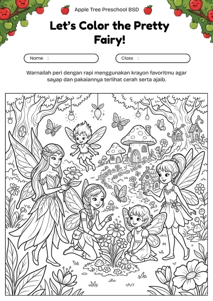 20_gambar_mewarnai_kumpulan_teman_peri_ajaib