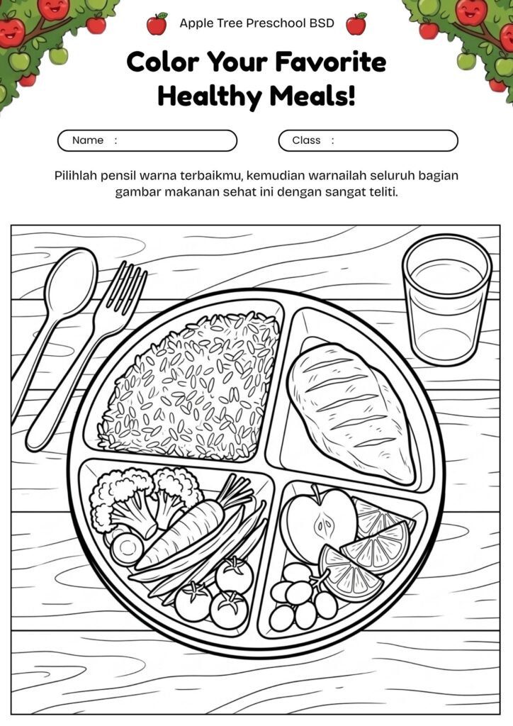 25-mewarnai-makanan-sehat-piring-gizi-seimbang-anak