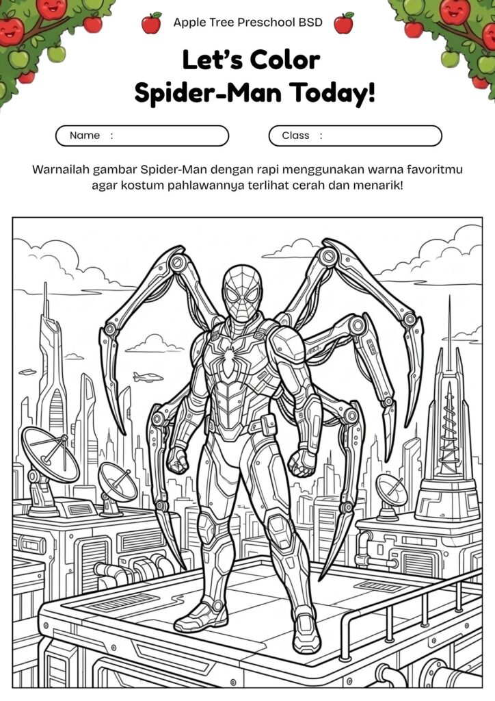 3.gambar_mewarnai_spiderman_iron_spider_kaki_mekanik