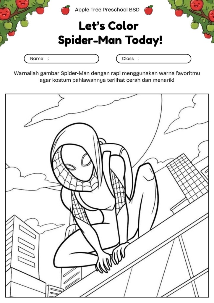8.gambar_mewarnai_spider_gwen_kostum_putih_merah_muda