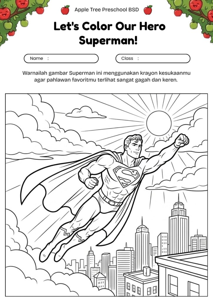 01_gambar_mewarnai_superman_terbang_superman_coloring_page