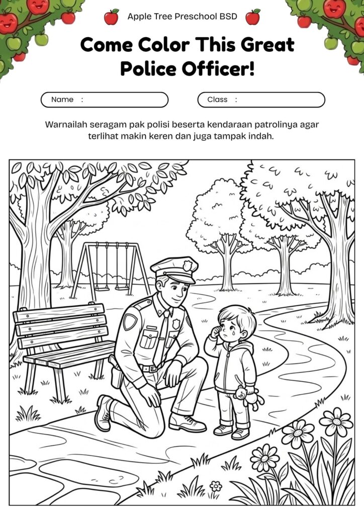 03_gambar_mewarnai_polisi_menolong_anak_lost_child_police
