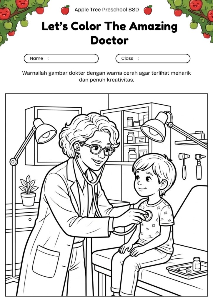 05_gambar_mewarnai_dokter_dengan_stetoskop_doctor_stethoscope_coloring_page