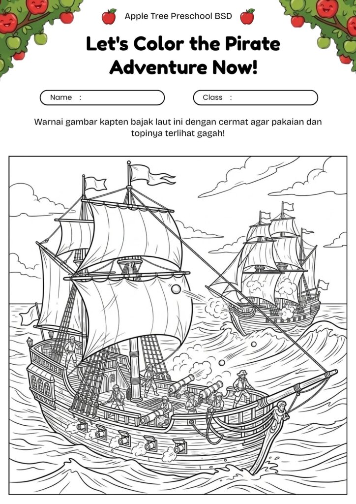06_gambar_mewarnai_bajak_laut_kapal_musuh_pirate_battle