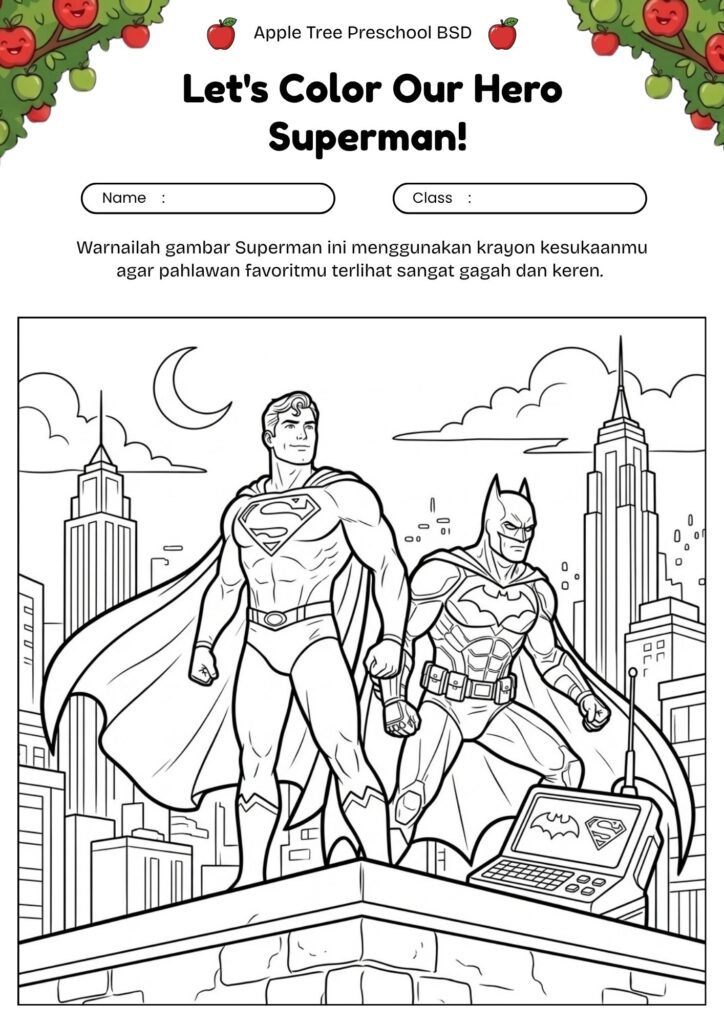 06_gambar_mewarnai_superman_batman_team_superhero_coloring