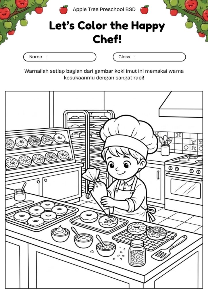 07_gambar_mewarnai_koki_cilik_membuat_donat