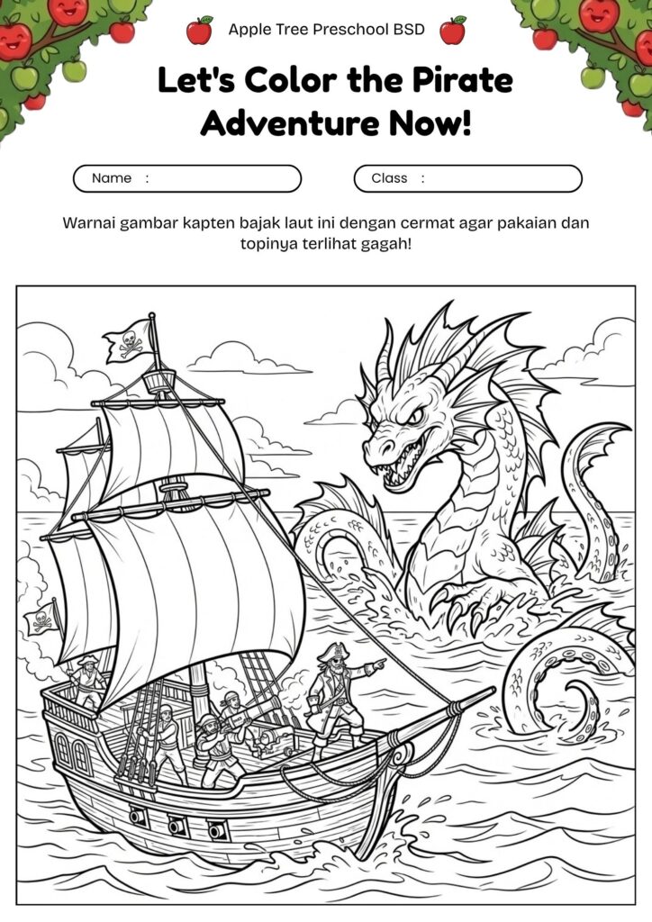 08_gambar_mewarnai_monster_laut_sea_monster_pirate
