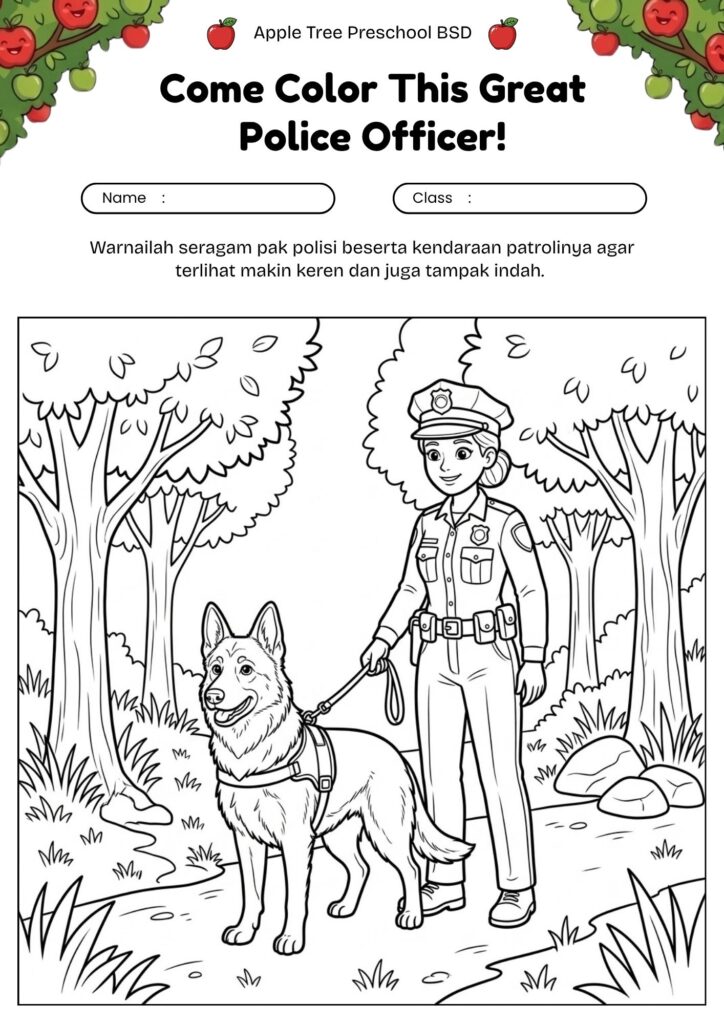 09_gambar_mewarnai_polisi_dengan_anjing_pelacak_police_dog