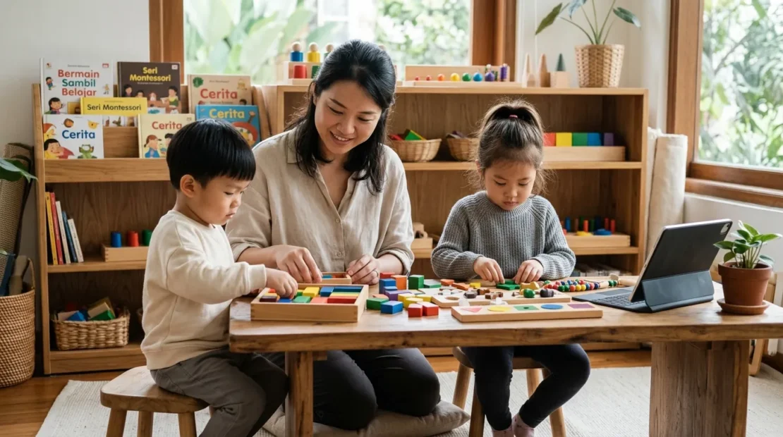 1. Montessori Learning Activities Aktivitas Belajar Anak_www.appletreebsd.com