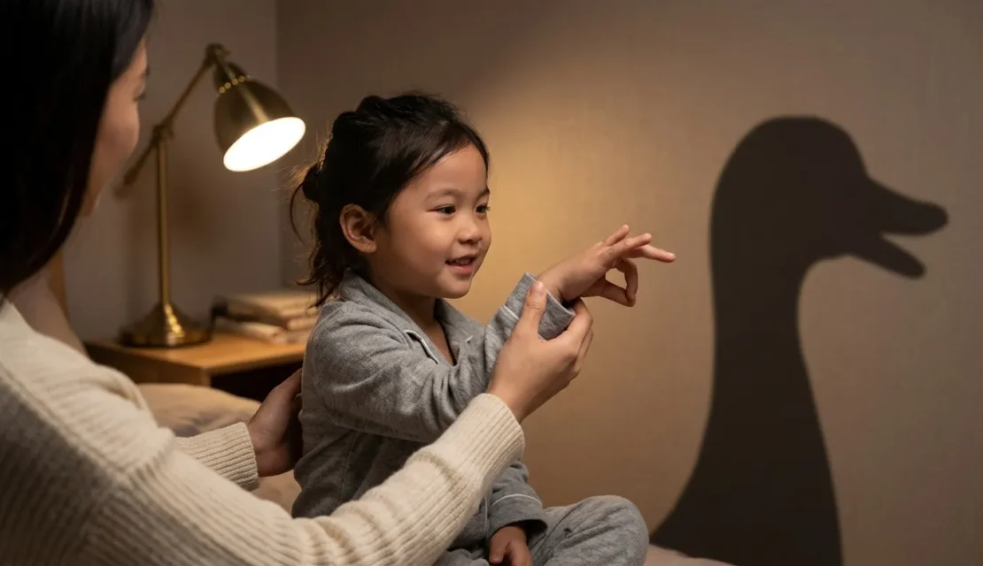 1. shadow play bedtime routine cara membuat bayangan tangan_www.appletreebsd.com