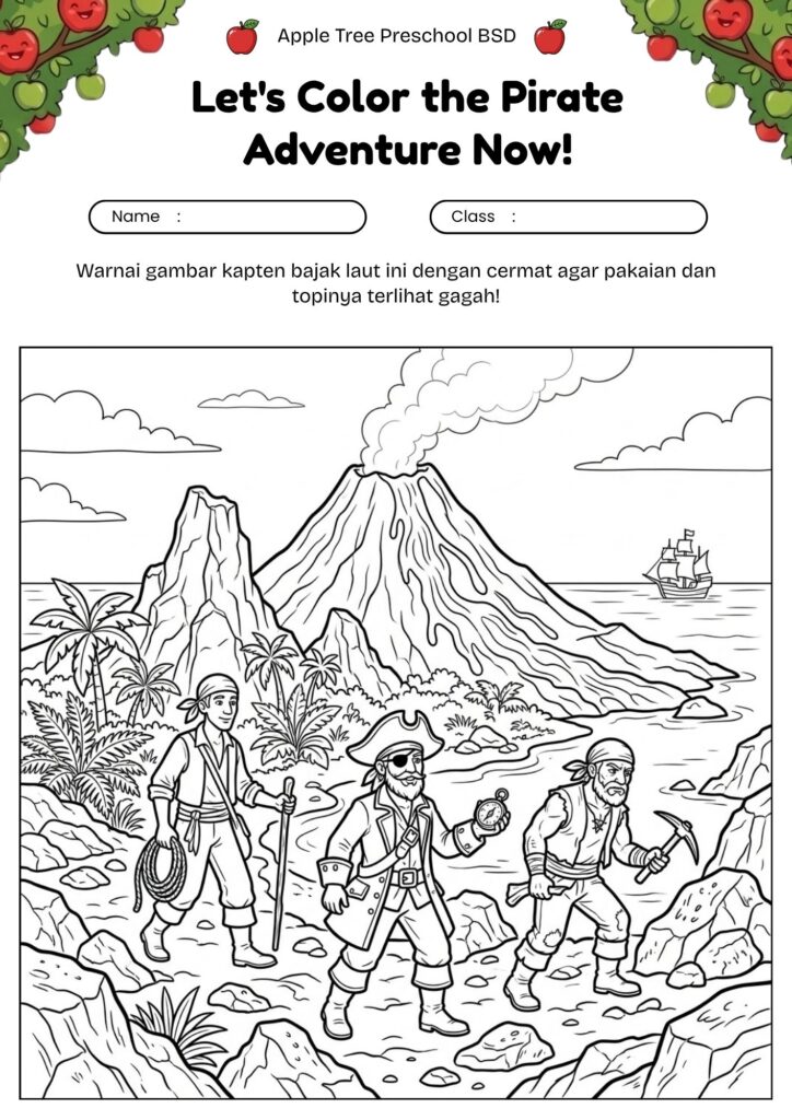 14_gambar_mewarnai_bajak_laut_pulau_gunung_berapi