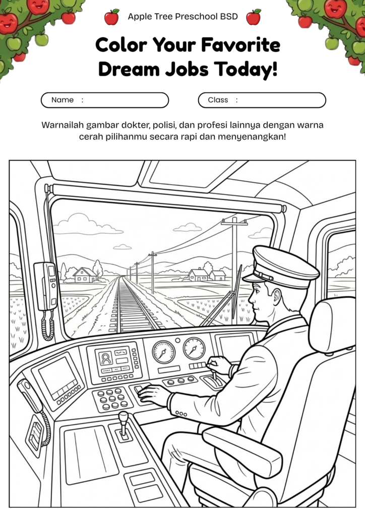 16-mewarnai-cita-cita-masinis-train-driver-coloring-page
