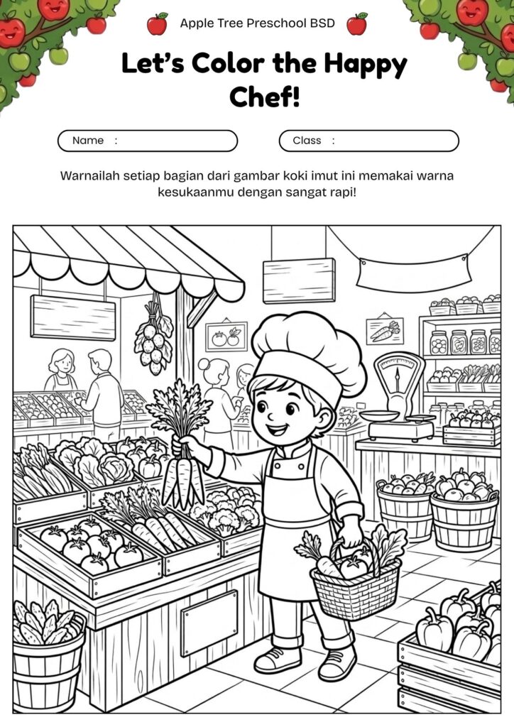 16_gambar_mewarnai_koki_cilik_di_pasar_bahan_makanan