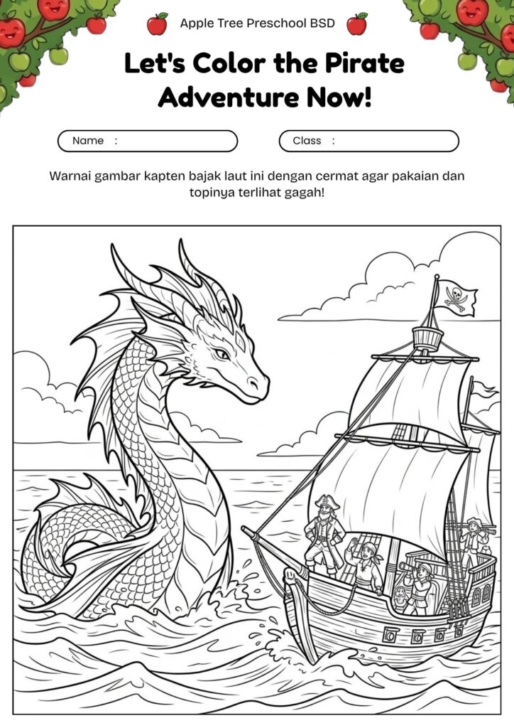17_gambar_mewarnai_naga_laut_pirate_sea_dragon