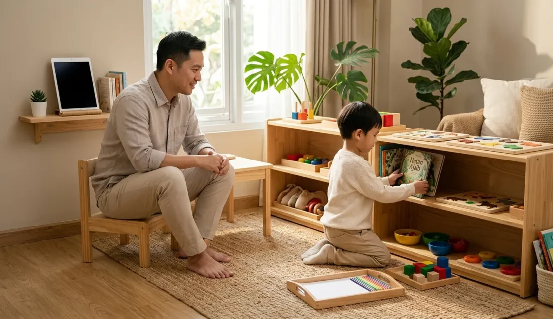 2. Montessori Home Environment Lingkungan Belajar Anak di Rumah_www.appletreebsd.com