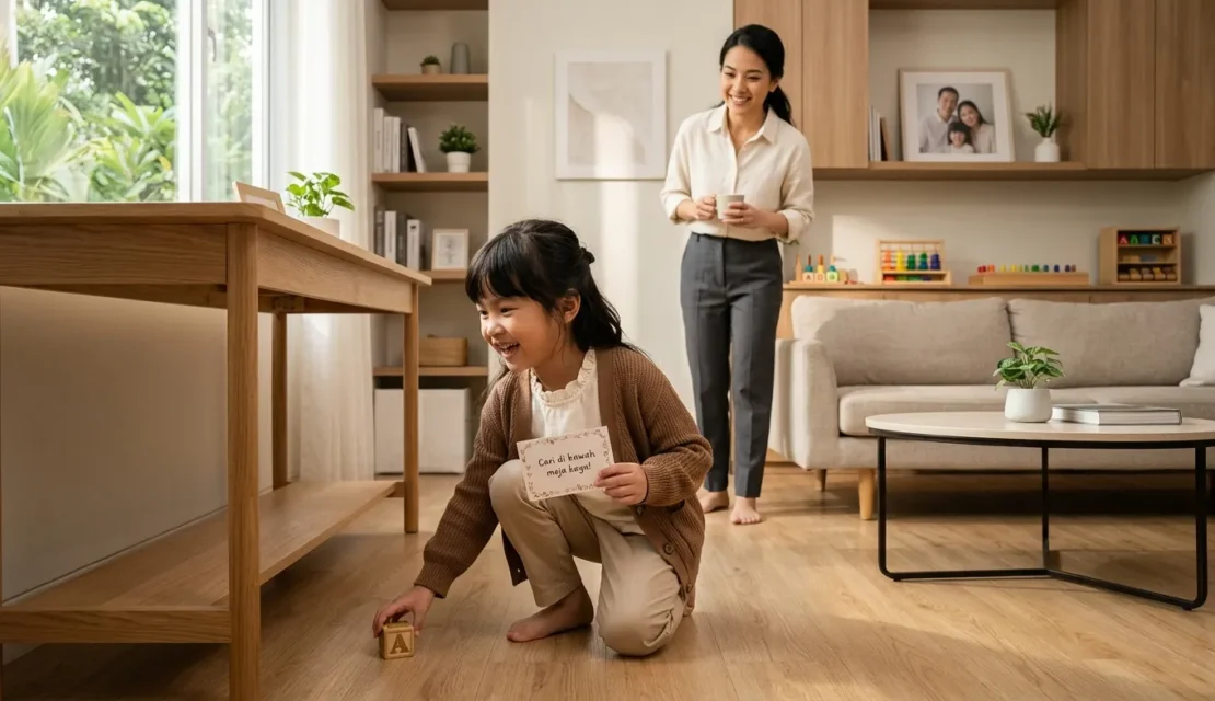 2. cara melatih fokus anak treasure hunt parenting activity_www.appletreebsd.com