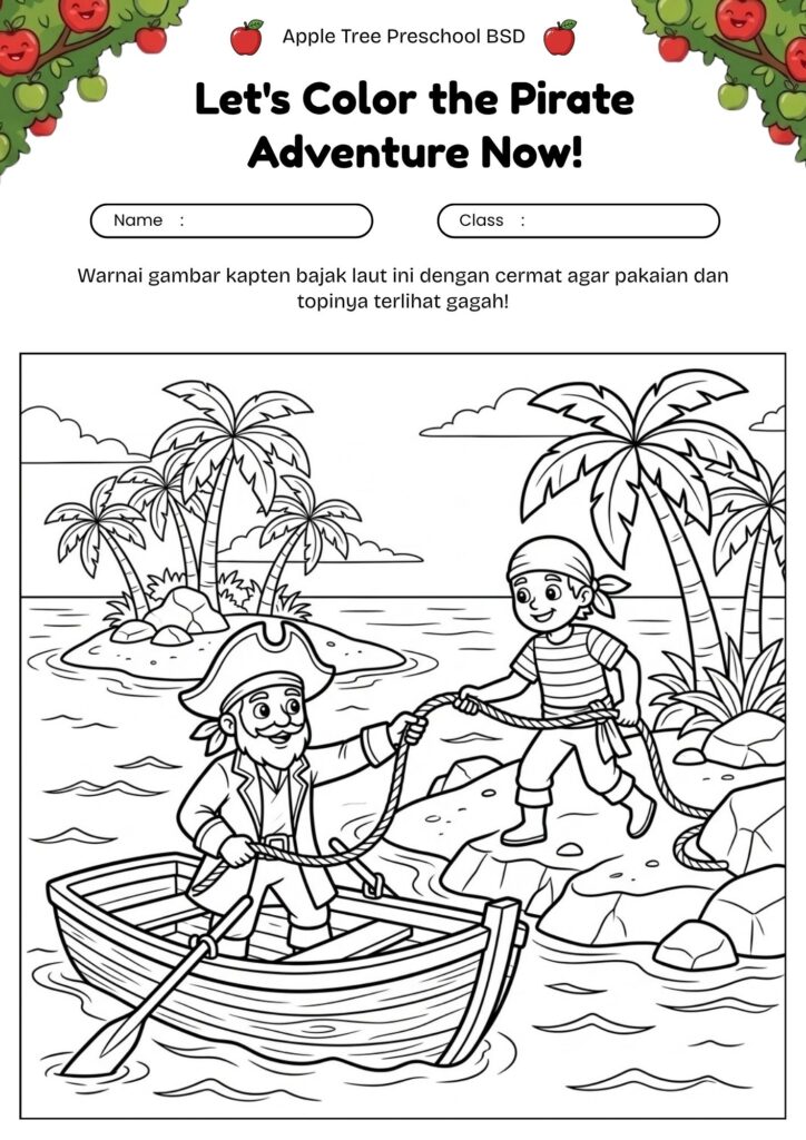 20_gambar_mewarnai_bajak_laut_menyelamatkan_teman