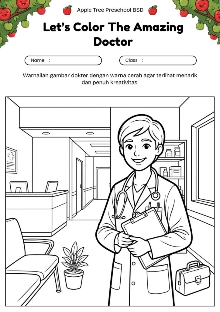 20_gambar_mewarnai_dokter_jas_putih_white_coat_doctor_coloring_page
