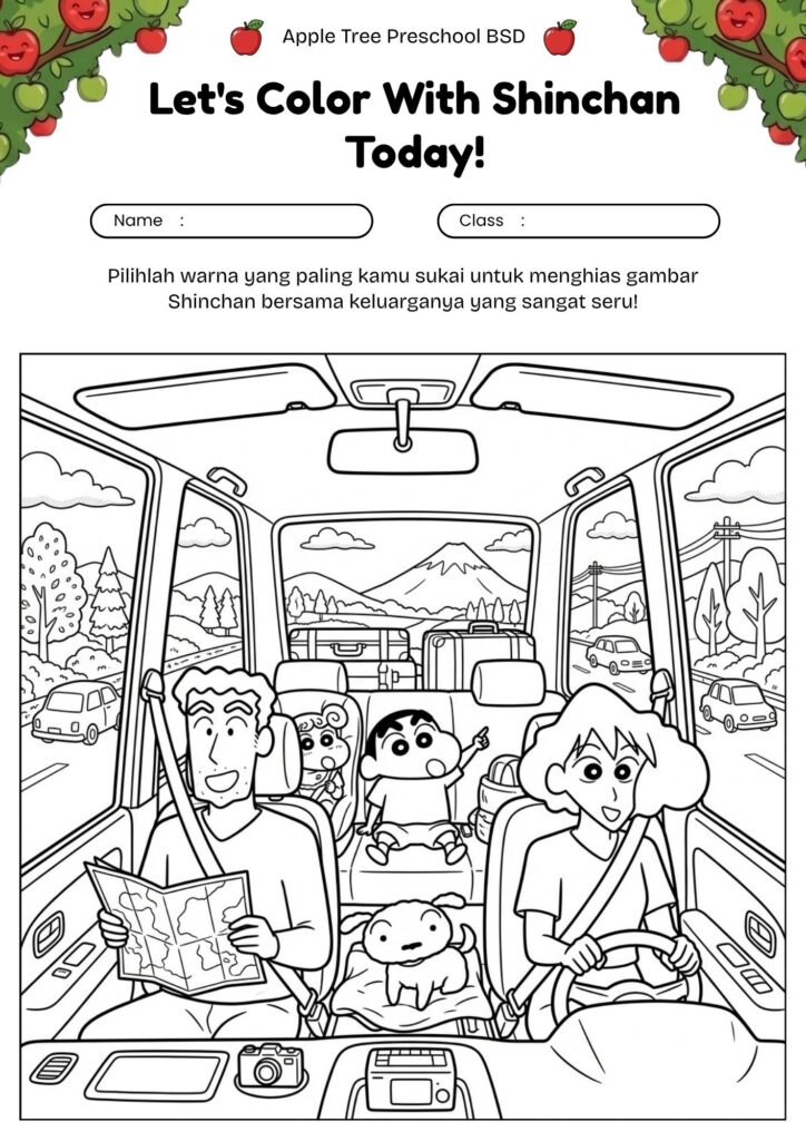 22_gambar_mewarnai_shinchan_mobil_keluarga_coloring_book
