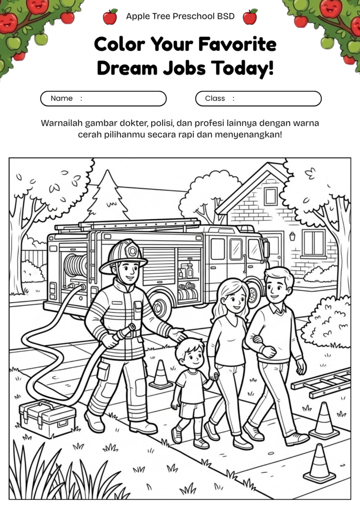 4-mewarnai-profesi-pemadam-kebakaran-firefighter-coloring-page